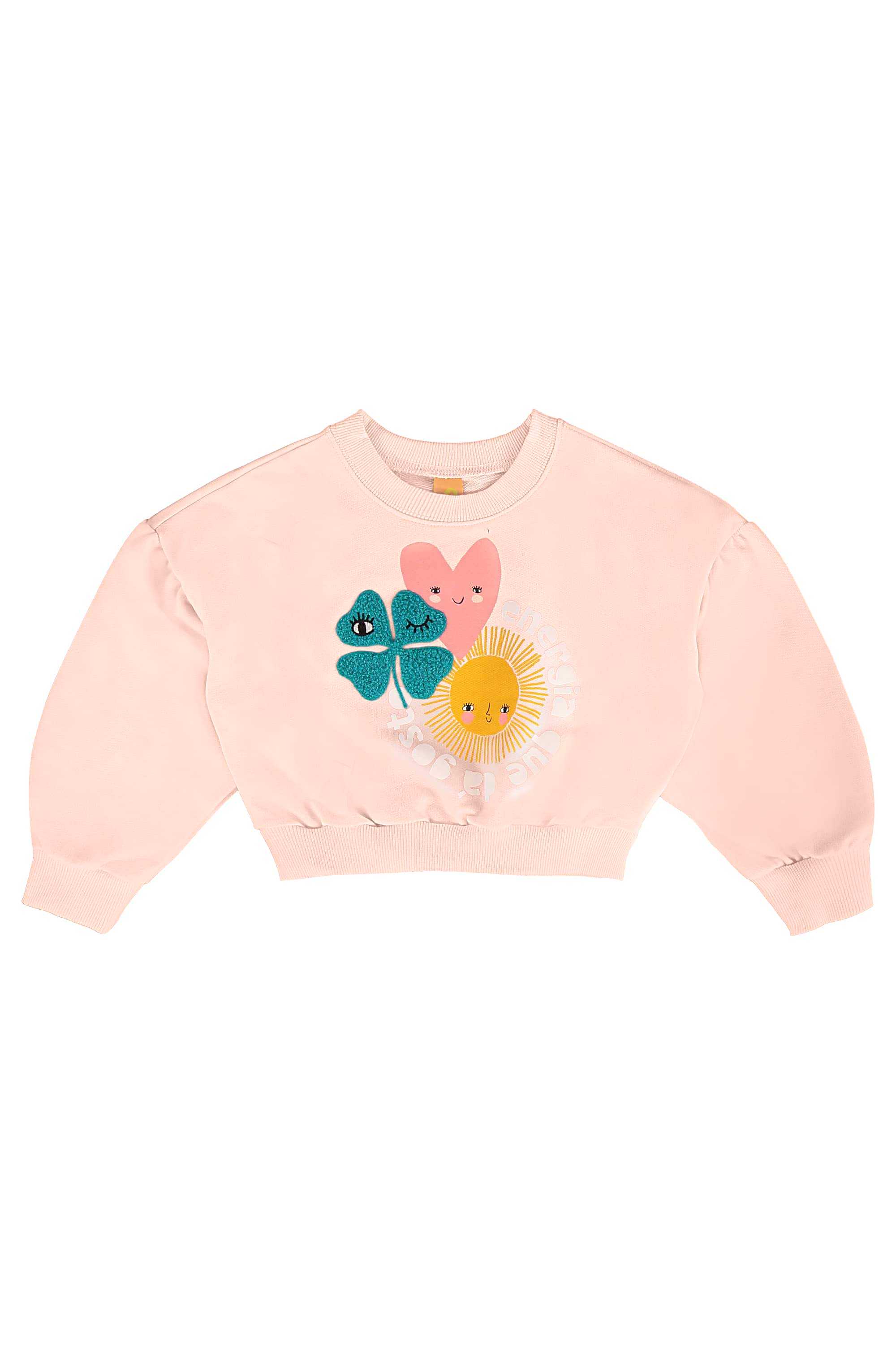 Conjunto Energia Boa Infantil Feminino com Blusão e Calça (Rosa) Três e Já - Imagem 35